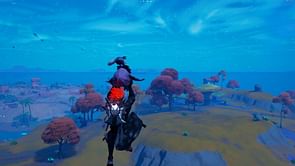 How to fly with a zombie chicken in Fortnite