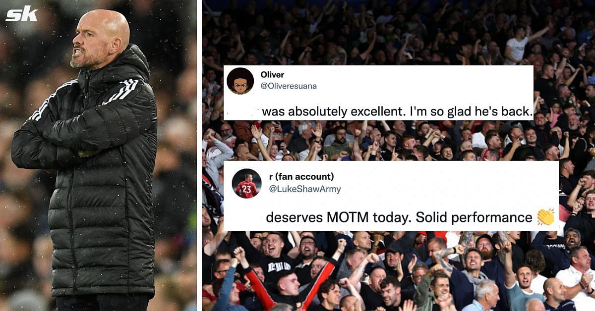 Manchester United fans praise Luke Shaw