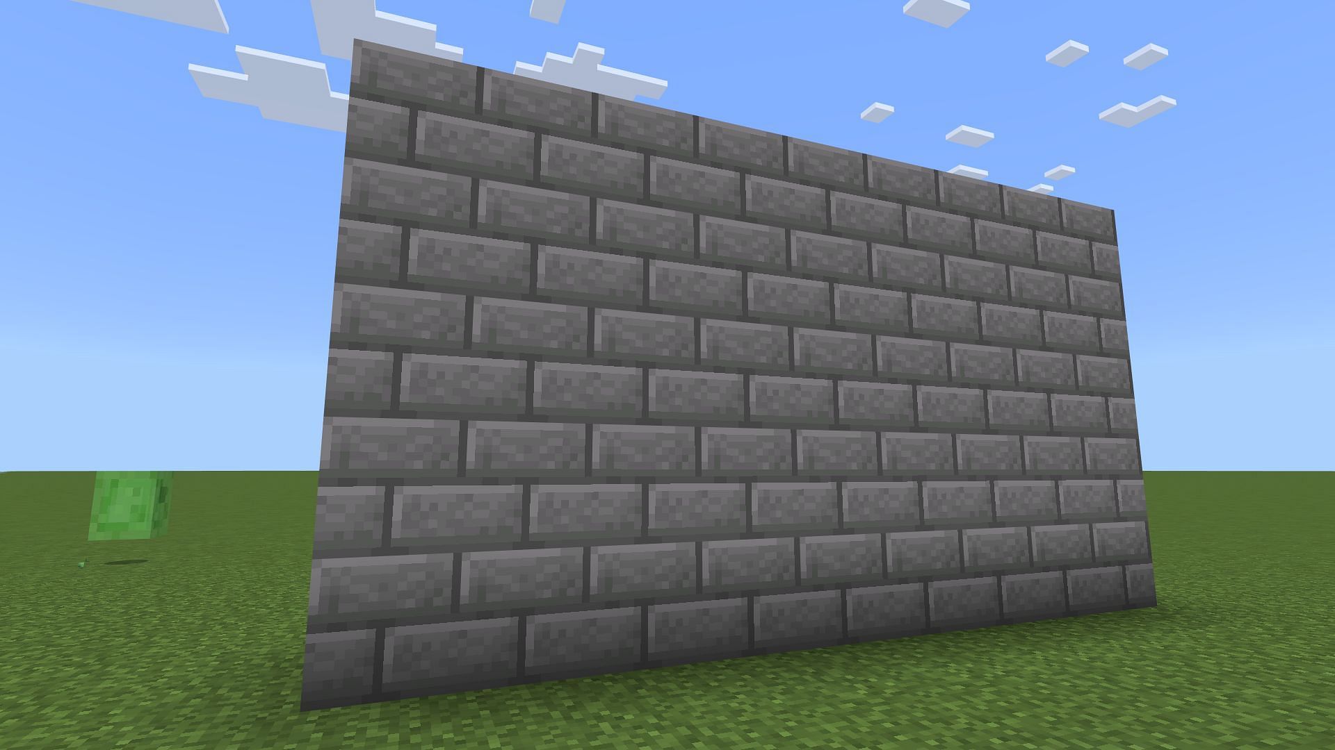 Minecraft's most famous stone building block (Image via Mojang)