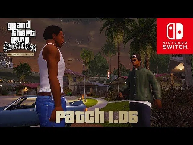 Complete list of GTA San Andreas cheats for Nintendo Switch