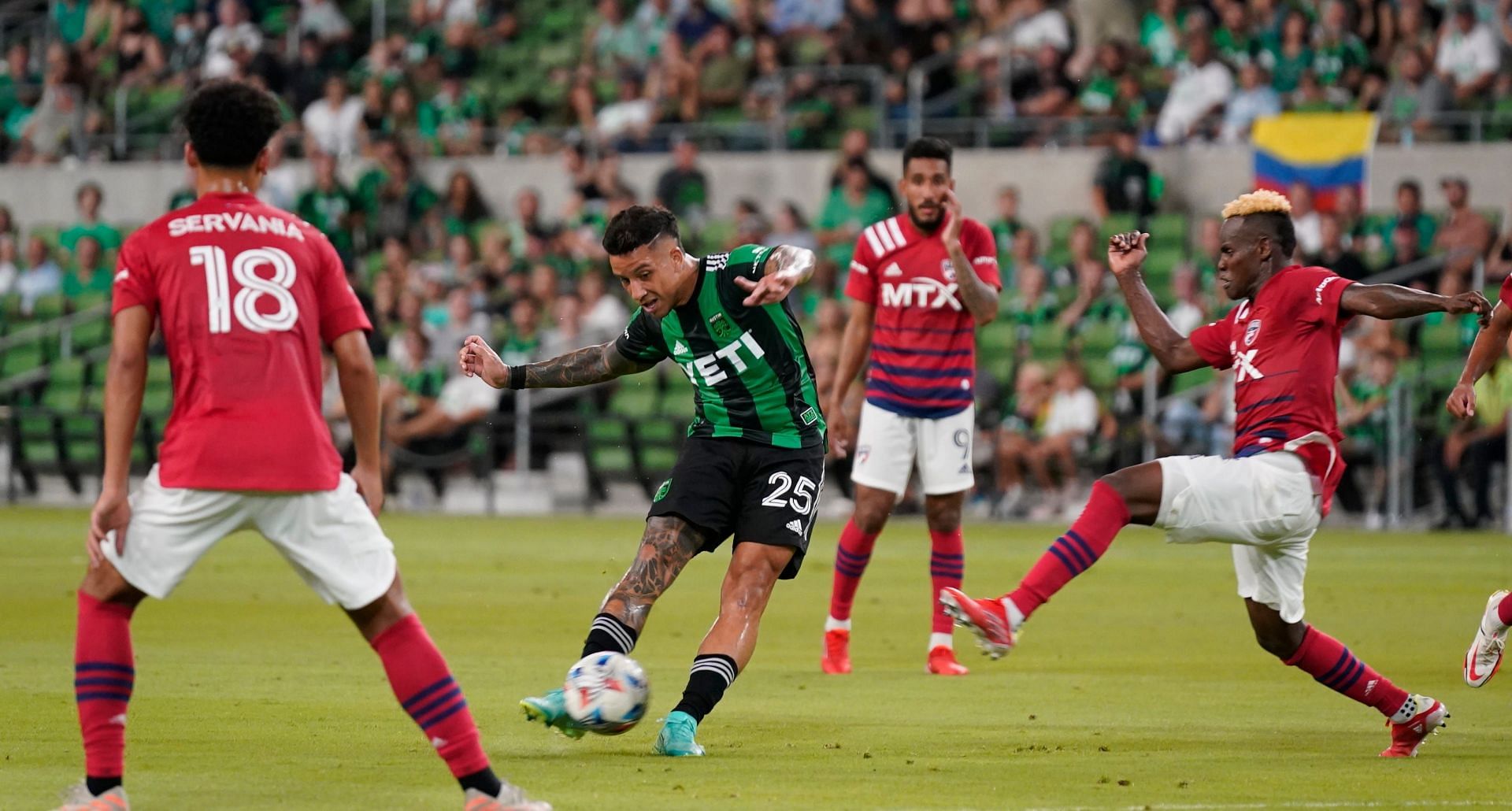 Austin and Dallas square off in the MLS Cup playoff semi-final on Sunday