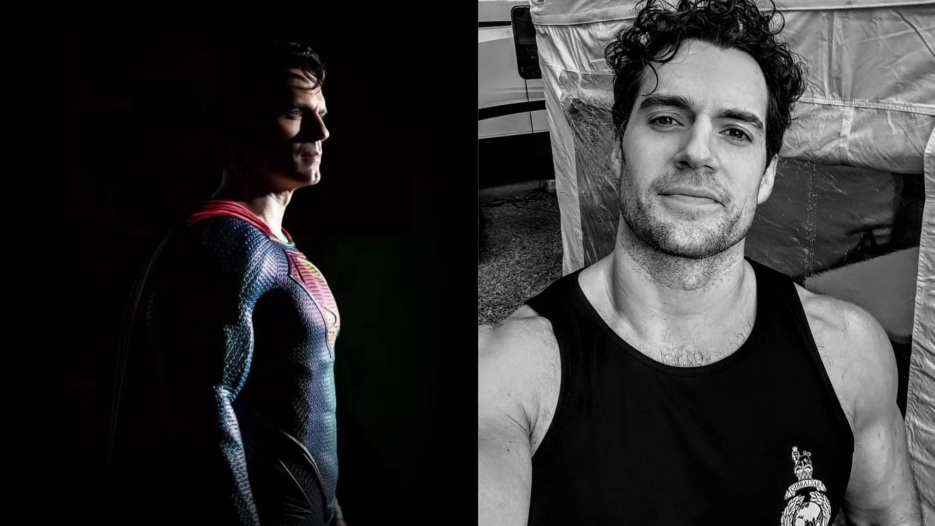 Henry Cavill will return as Superman (Images Via Dwayne Johnson/Twitter and henrycavill/Instagram)