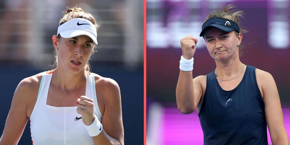 Belinda Bencic will face Barbora Krejcikova in the round of 16 of the AGEL Open