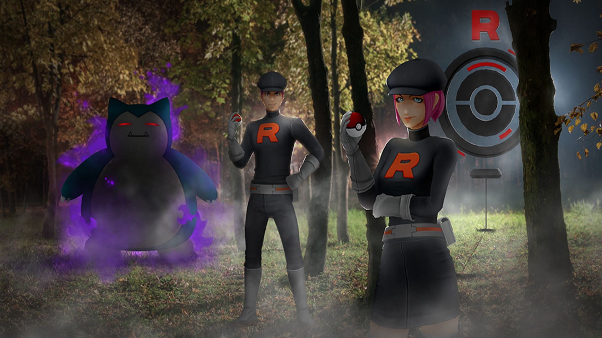 Official artwork for Team GO Rocket (Image via Niantic)