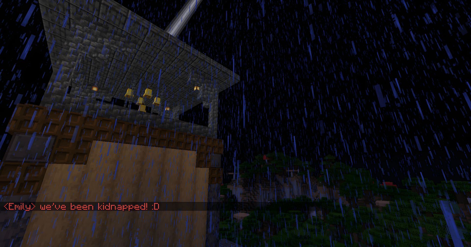 Sinister Abduction is an amazing Halloween map (Image via minecraftmaps)