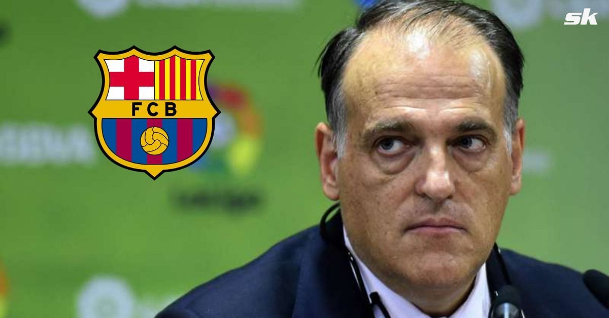 La Liga president Javier Tebas sends fresh warning to Barcelona