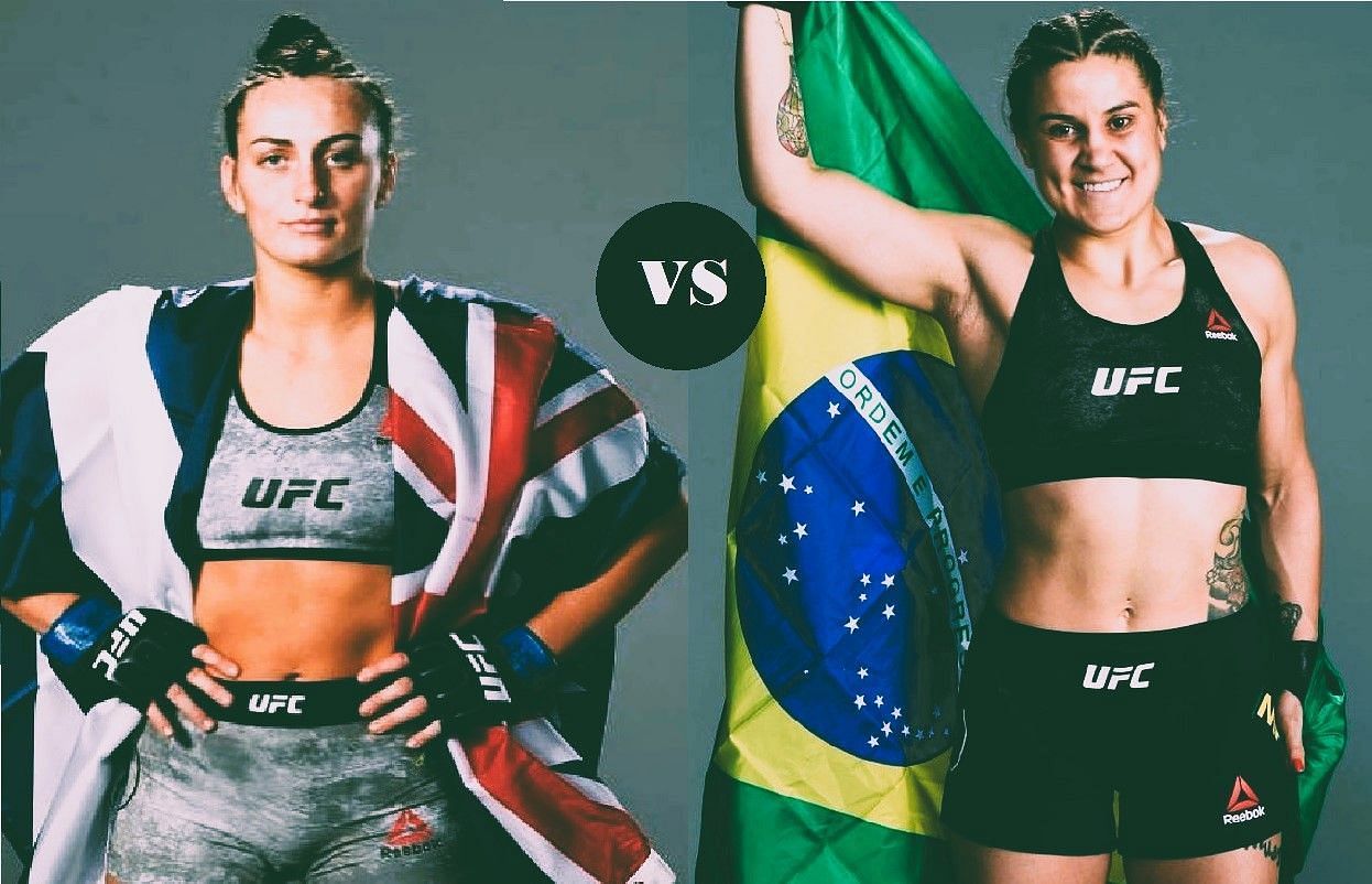 Casey O'Neill vs. Jennifer Maia [Images via @kingcaseymma & @jennimaia on Instagram]