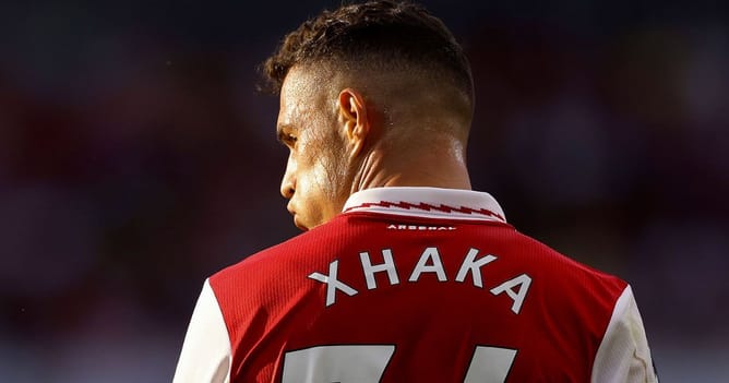"We did it twice" - Granit Xhaka hits back at Arsenal critics after impressive start to the Premier League season