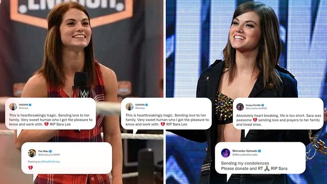 WWE Superstars pay tribute to Sara Lee passing away