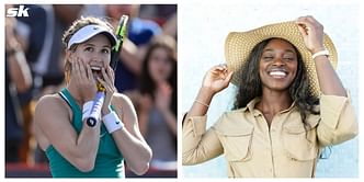 "Snuck in to watch my girl" - Eugenie Bouchard ecstatic after Sloane Stephens drops in to cheer her on in Guadalajara