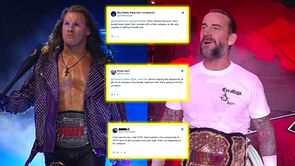 "Buried every talent he’s worked with" - Twitter savagely roasts Chris Jericho for reportedly calling CM Punk a 'cancer' to the AEW locker room