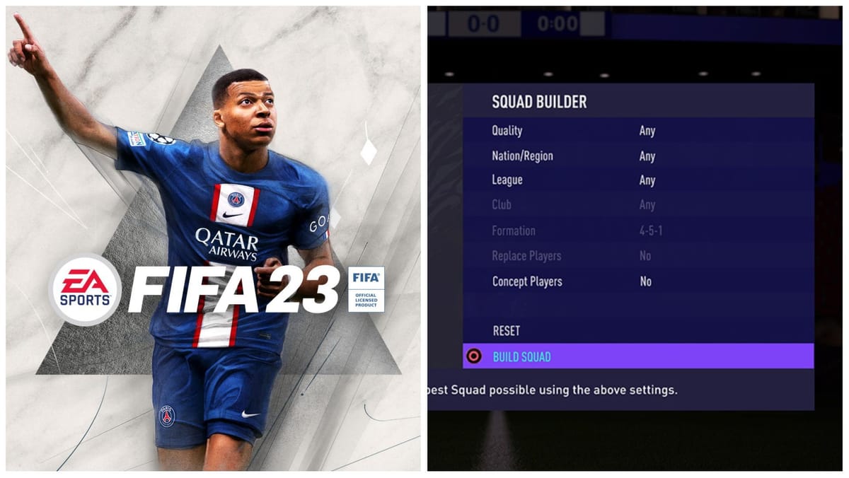 FIFA 23 TEAM BUILDER visual data 8