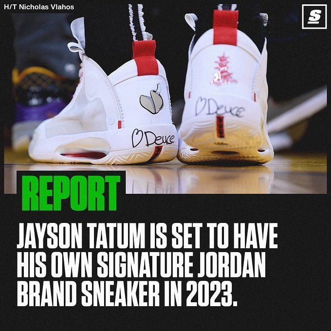Video: Jayson Tatum spill secrets about his upcoming signature shoe line  'Jordan Tatum 1