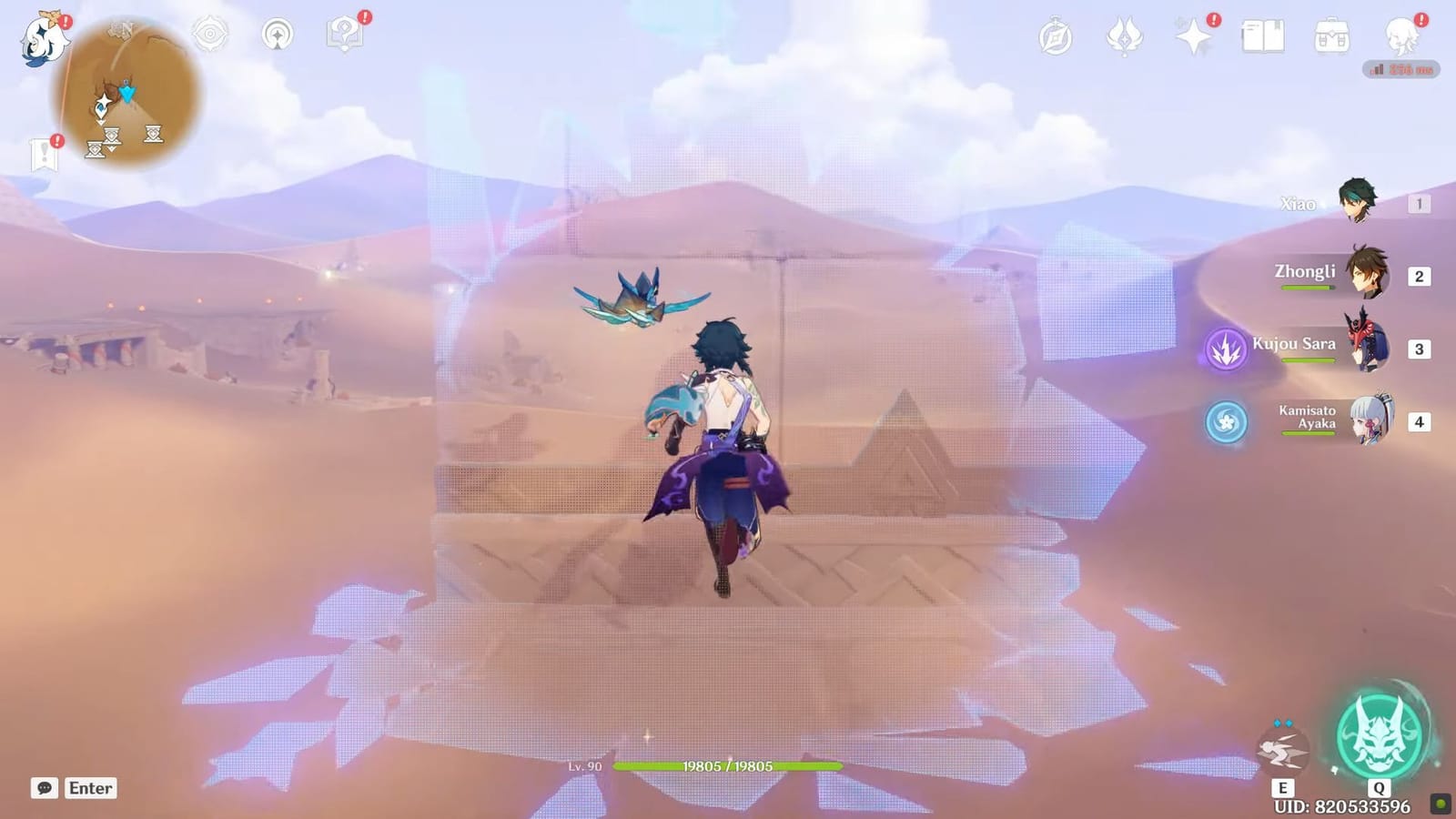 Invisible Luxurious chest in Sumeru desert Genshin Impact guide