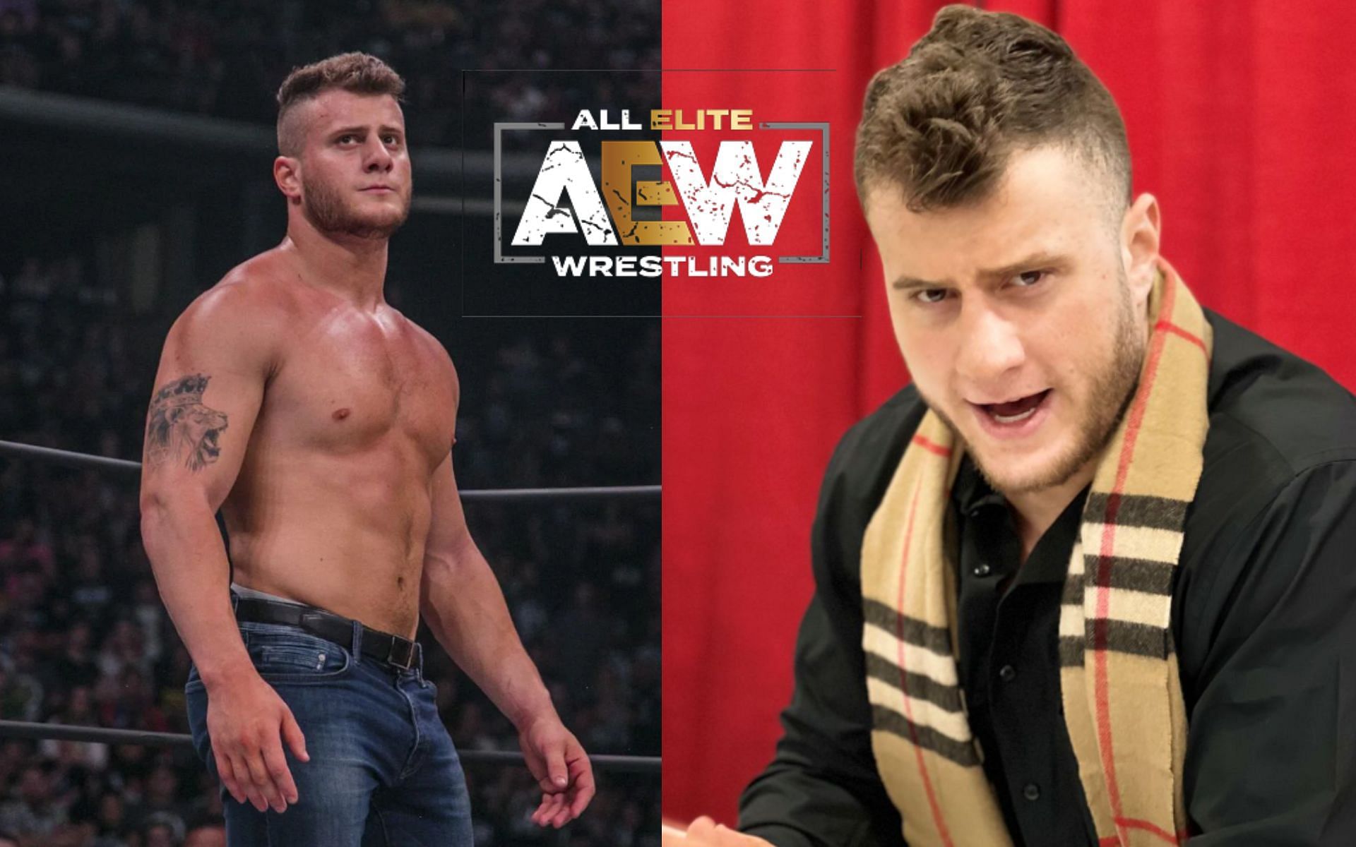 MJF is known for his witty mic and promo skills 