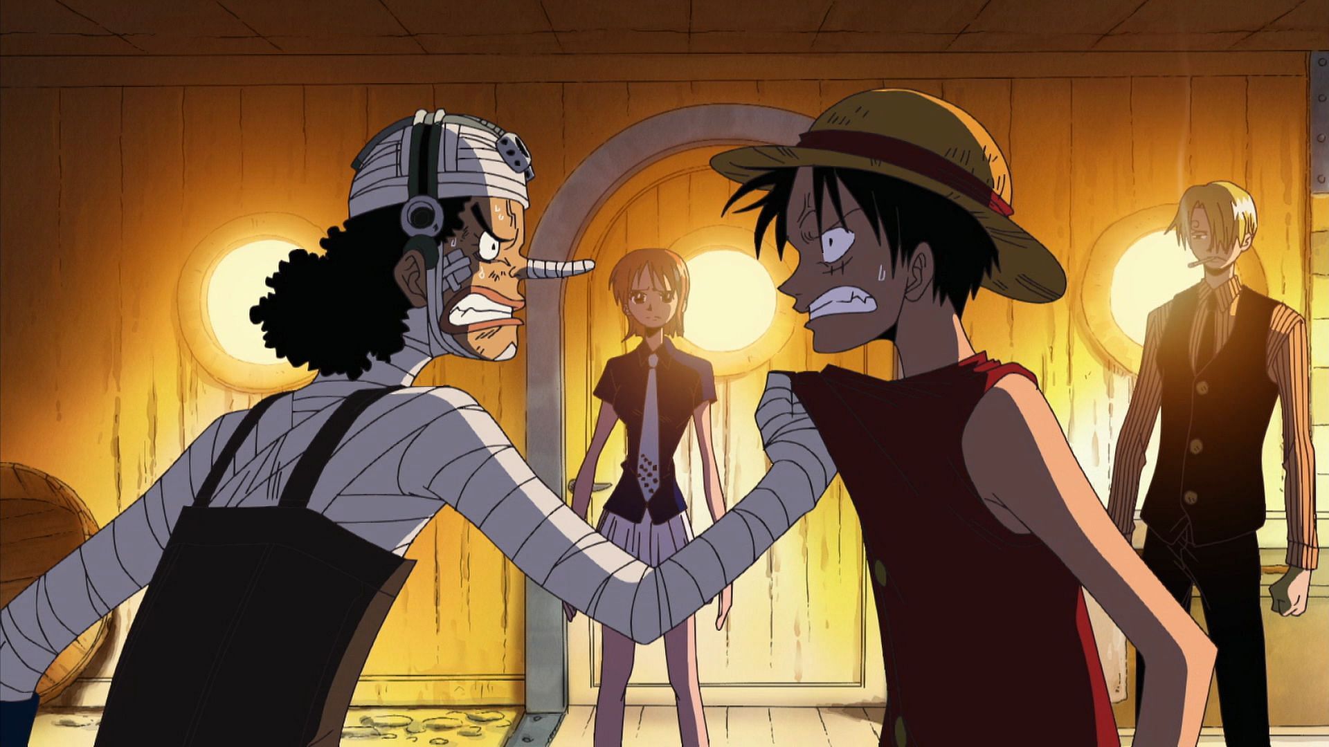 Usopp and Luffy