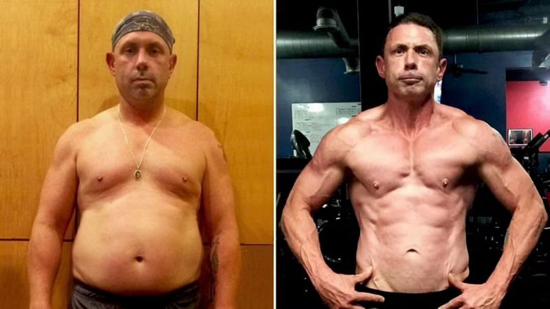 Michael Cole lost nearly 65 lbs