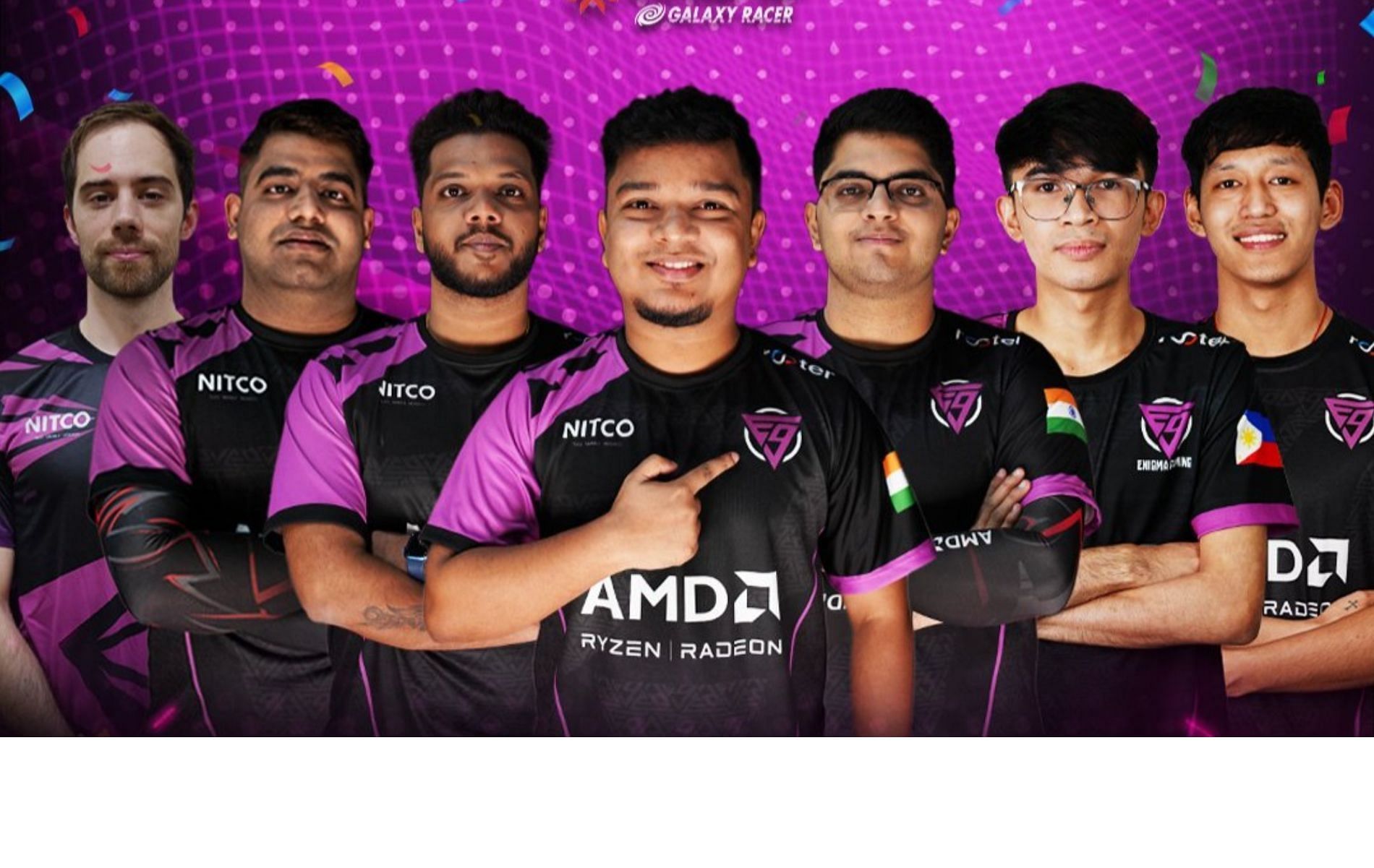 Enigma Gaming Indian Vallorant core may be acquired by Orangutan (Image via Enigma Gaming) 