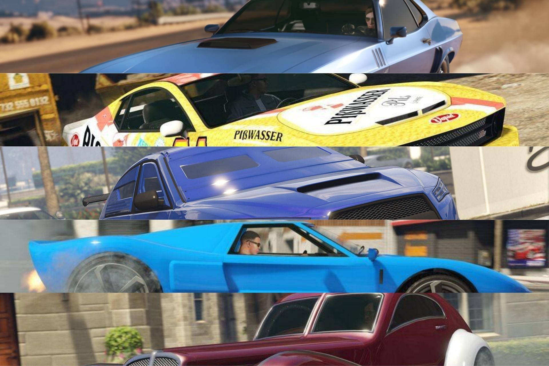 GTA Online cars that should not be considered for racing (Images via GTA Base)