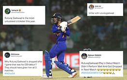 IND vs SA 2022: "Deserved more matches" - Fans slam Indian team management for dropping Ruturaj Gaikwad in 2nd ODI