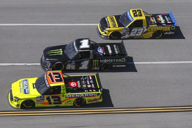 What series is Hailie Deegan racing in?