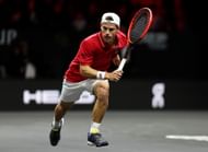 Diego Schwartzman at the 2022 Laver Cup.