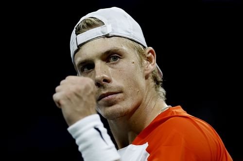 Denis Shapovalov at the 2022 US Open.