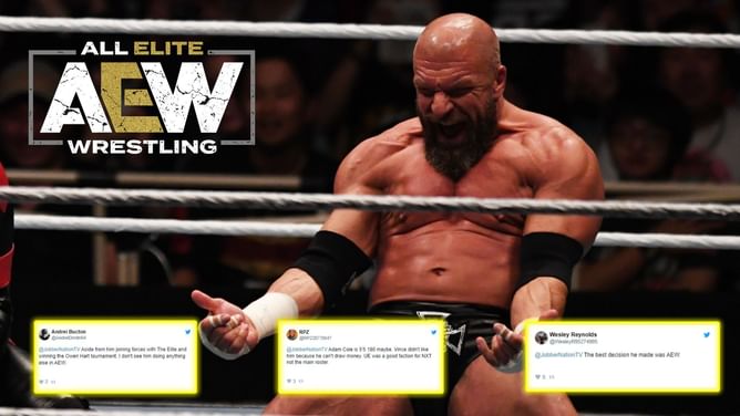 "Should get bought out his contract and come back to WWE" - Twitter up in arms over whether top star has been booked better in AEW or under Triple H's leadership