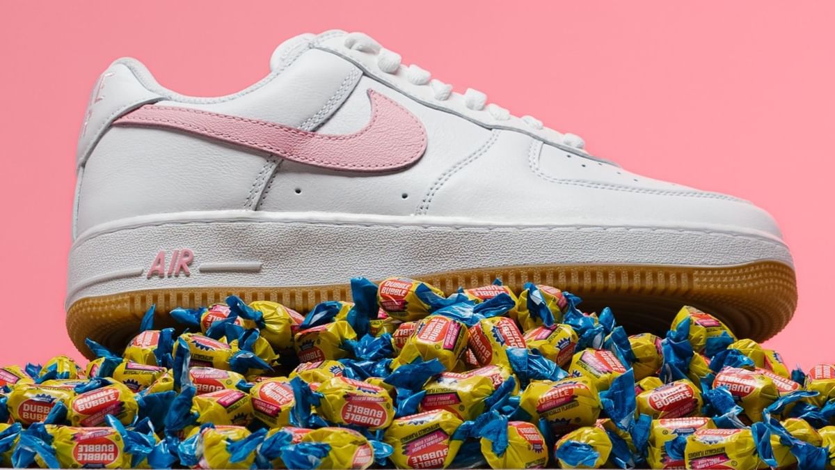 schuh pink nike air force