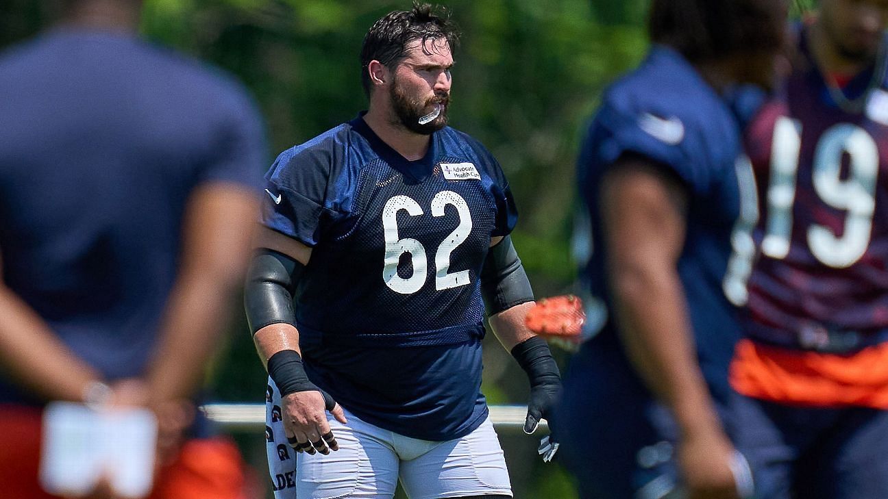 Bears elevate Dieter Eiselen, release 2 from the injured list