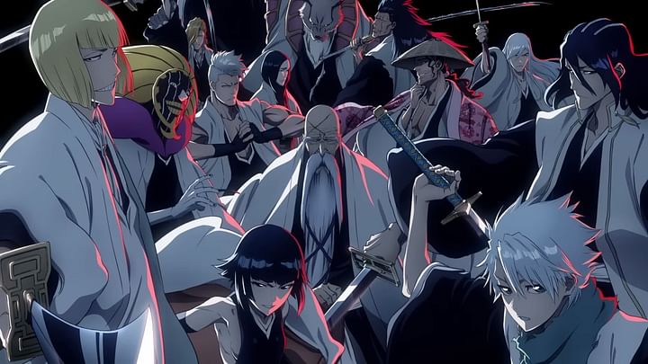 Bleach: TYBW Court Guard Squad Captains preview highlights everyone #39 s