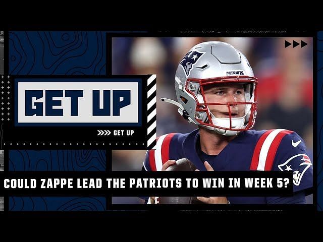 Patriots QB Bailey Zappe Set To Make His First NFL Start In Week 5 ...