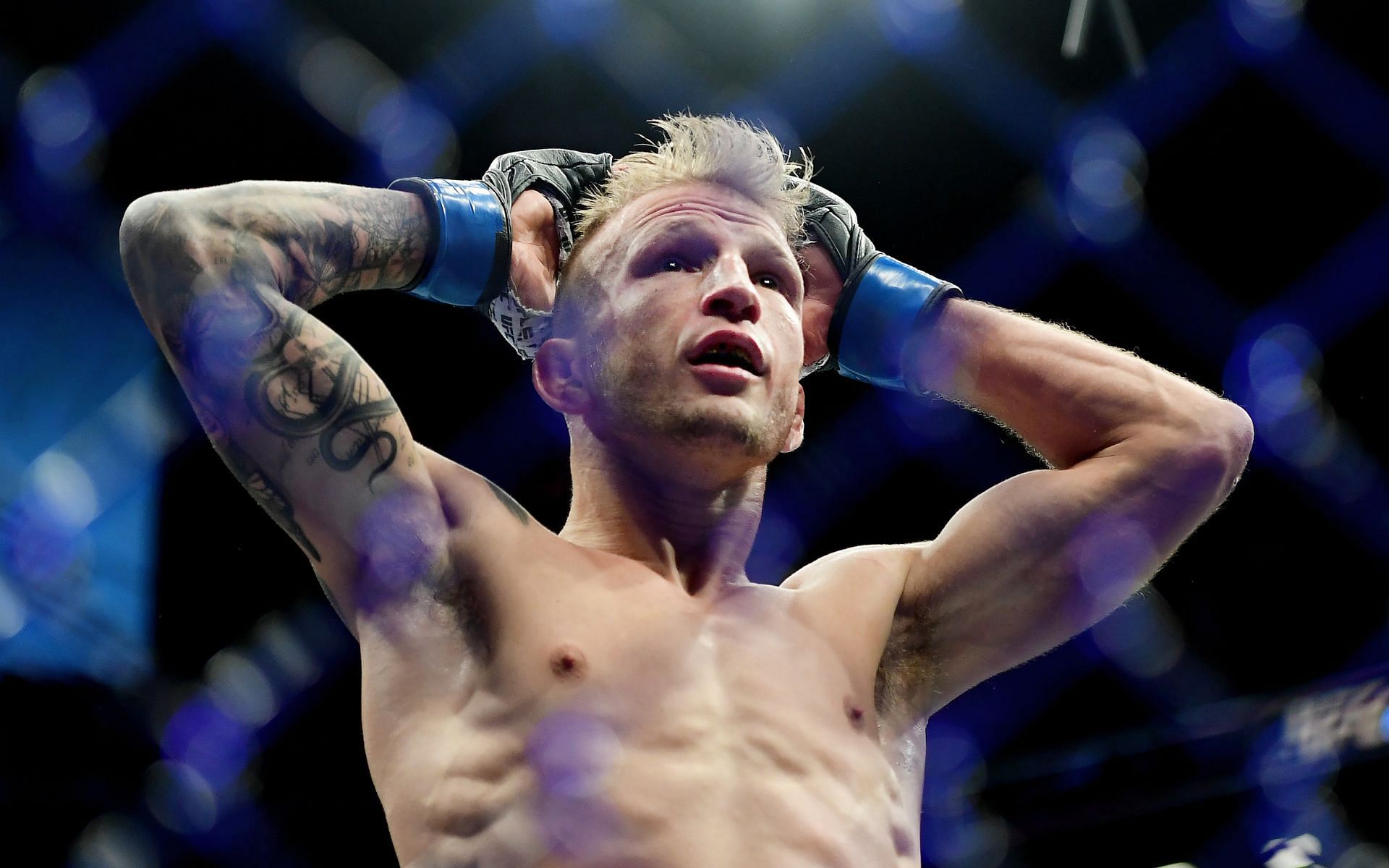 T.J. Dillashaw after losing at UFC Fight Night 143