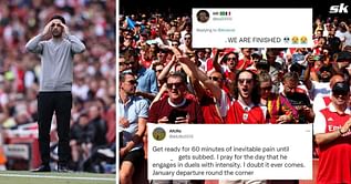 “Get ready for 60 minutes of inevitable pain”, “We are finished” – Arsenal fans fear the worst as Mikel Arteta names 23-year-old in starting line-up against PSV