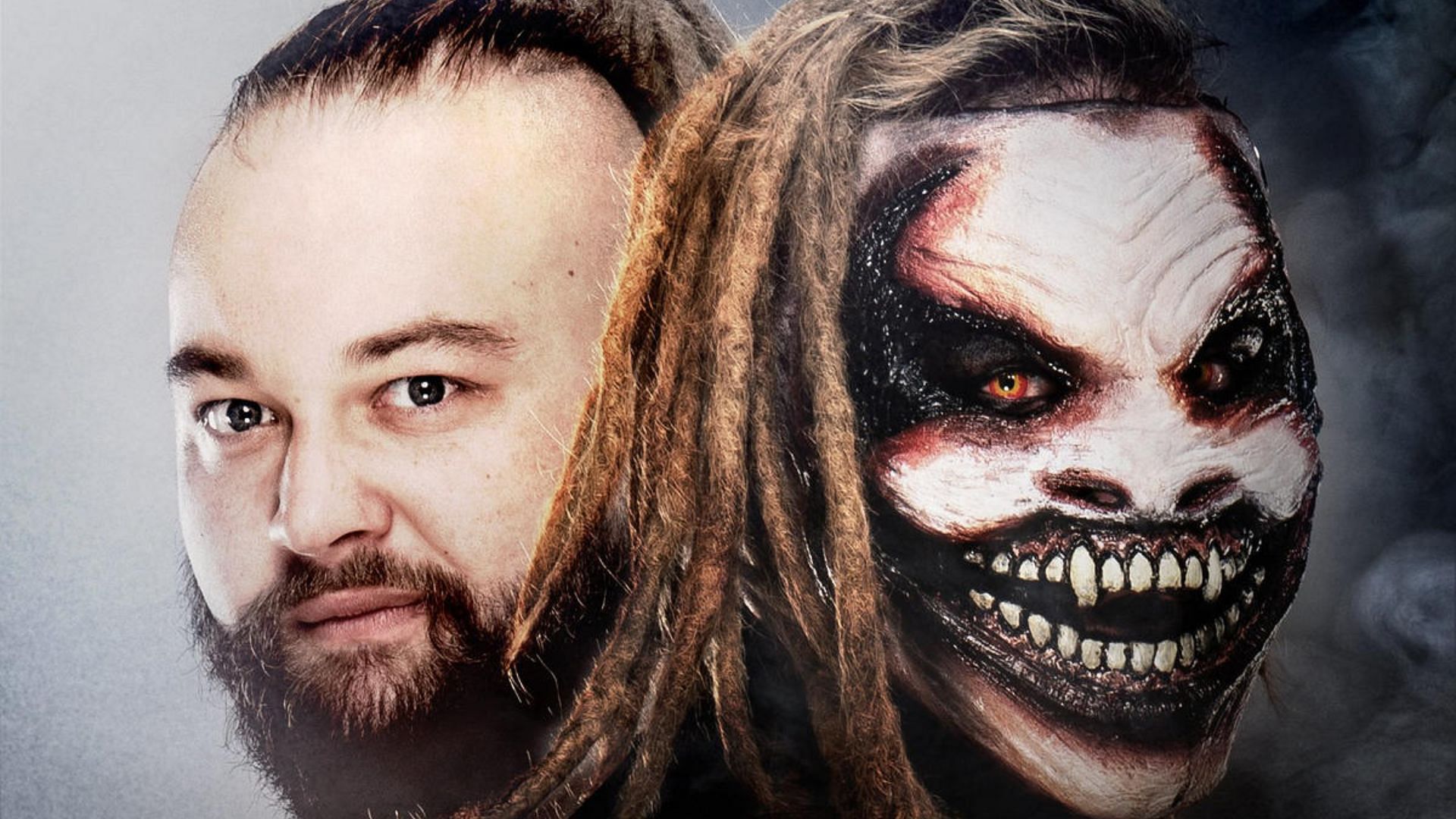 Bray Wyatt (left) and The Fiend (right)