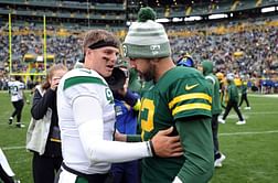 Aaron Rodgers' 17-point loss vs. Jets was largest in QB's career at Lambeau Field