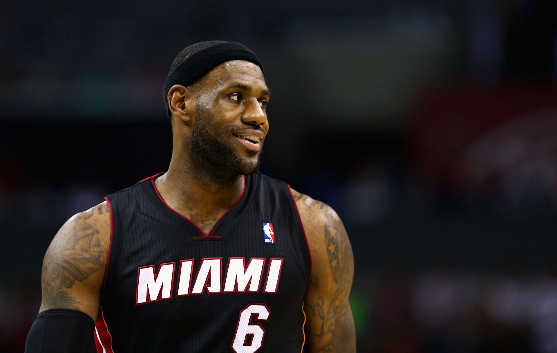 LeBron James' weight was 250 pounds in Miami as well.