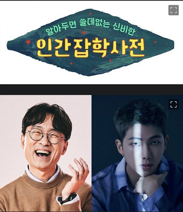 Bts Rm To Return To Variety Shows With Tvns The Mysterious Dictionary Of Useless Human Knowledge