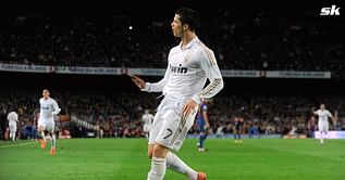 “Cristiano Ronaldo’s celebration asking for ‘calma’ at the Camp Nou” – Real Madrid star recalls his first El Clasico memory