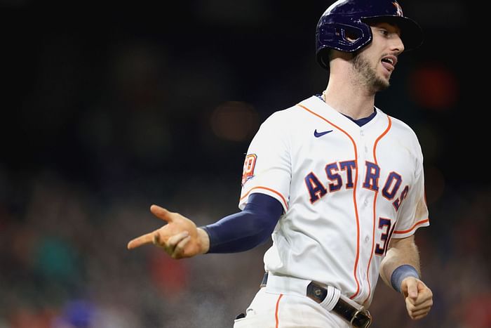 Tucker's first career hit paves way for Astros' win