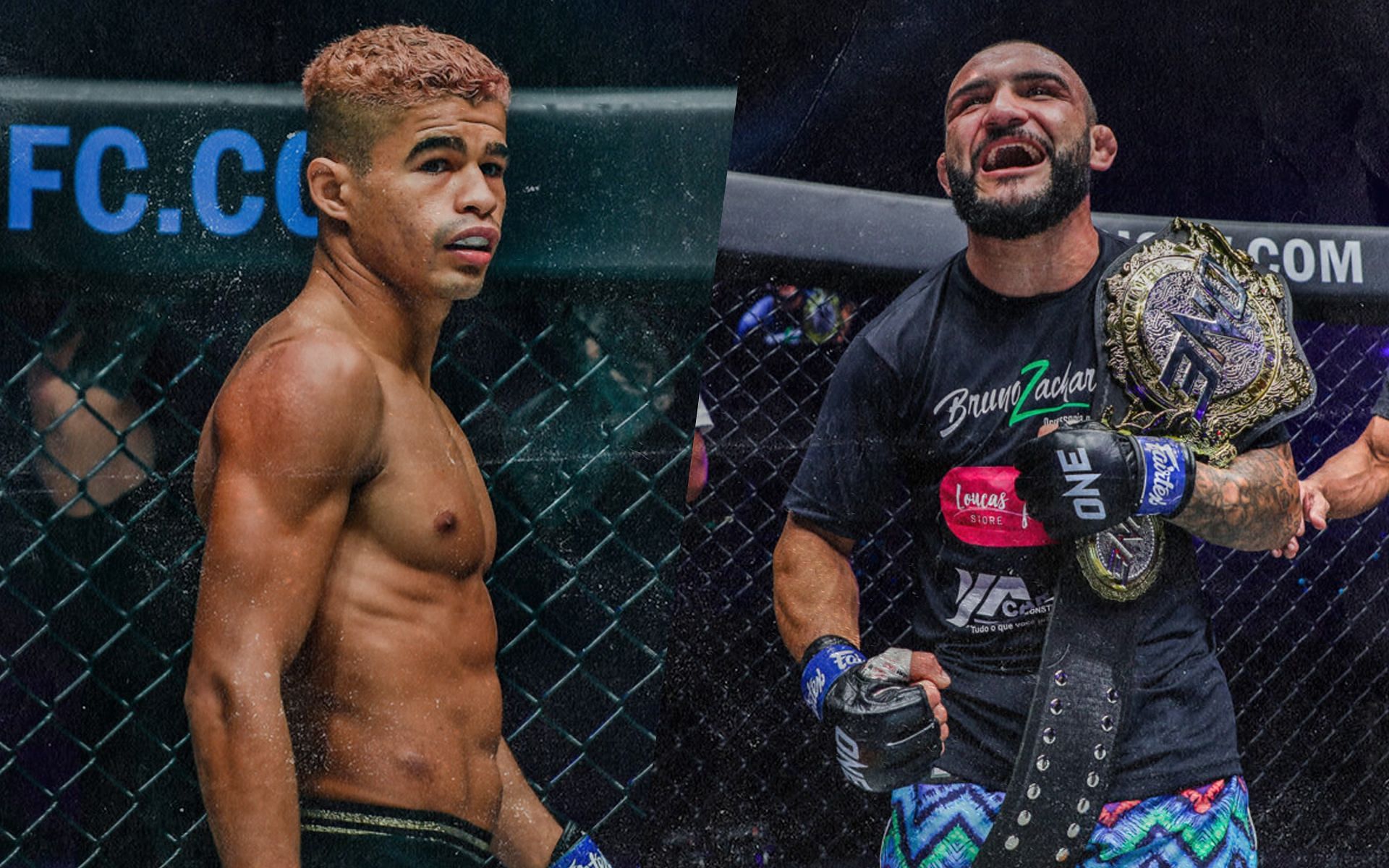 Fabricio Andrade (left) and John Lineker (right) will close out ONE on Prime Video 3. [Photos ONE Championship]