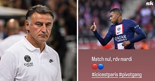 PSG superstar Kylian Mbappe takes a dig at Galtier and then deletes controversial Instagram story about 'pivot gang' after 0-0 draw against Reims