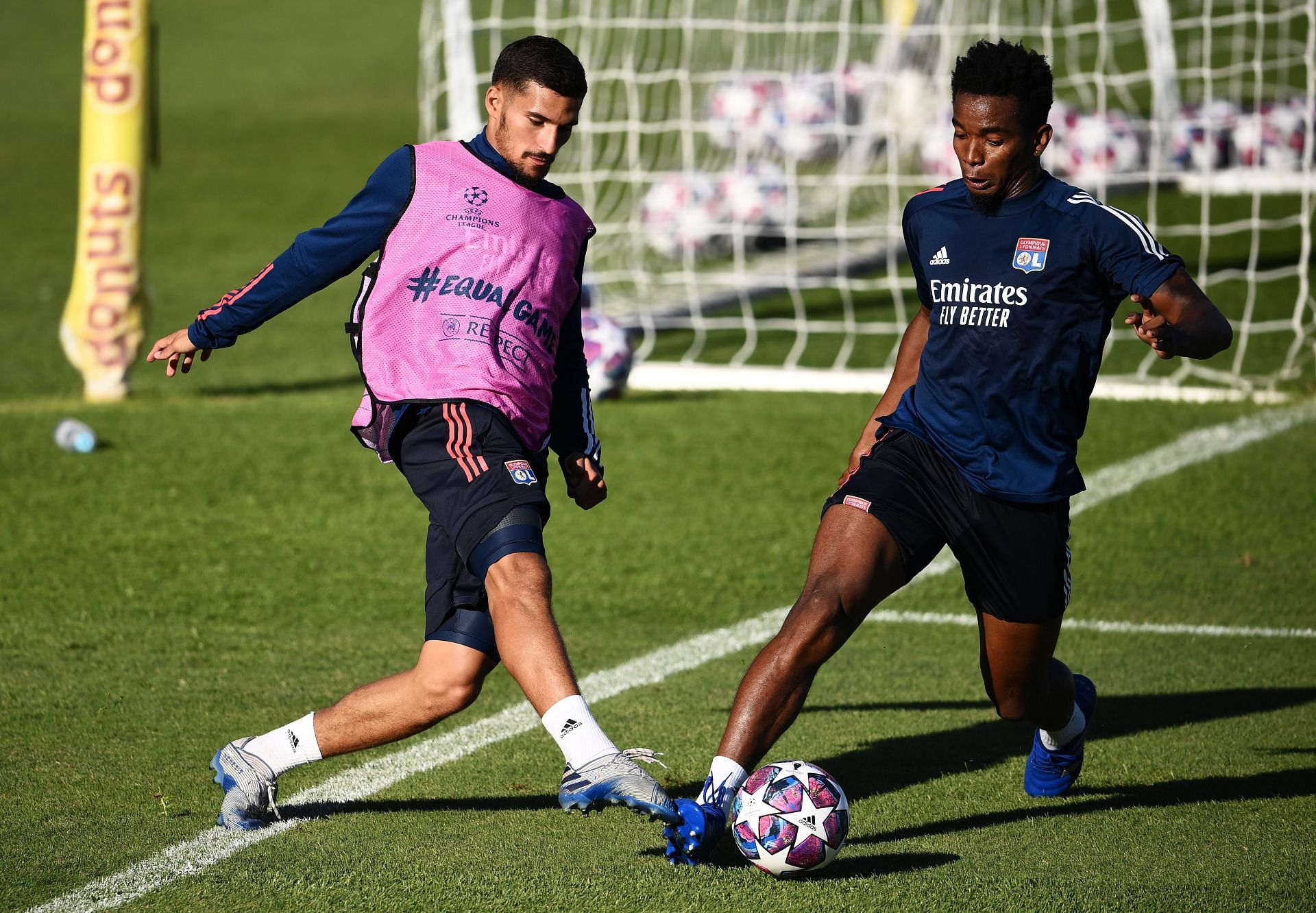 Olympique Lyonnais Training Session - UEFA Champions League