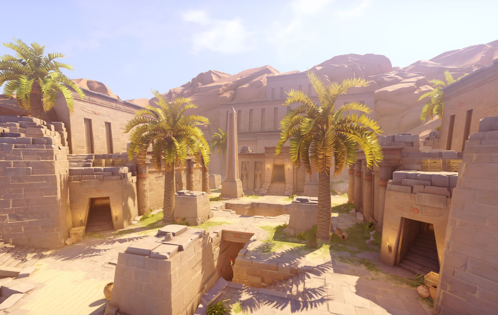 According to lore, Necropolis is Ana&rsquo;s hideout (Image via Blizzard Entertainment)