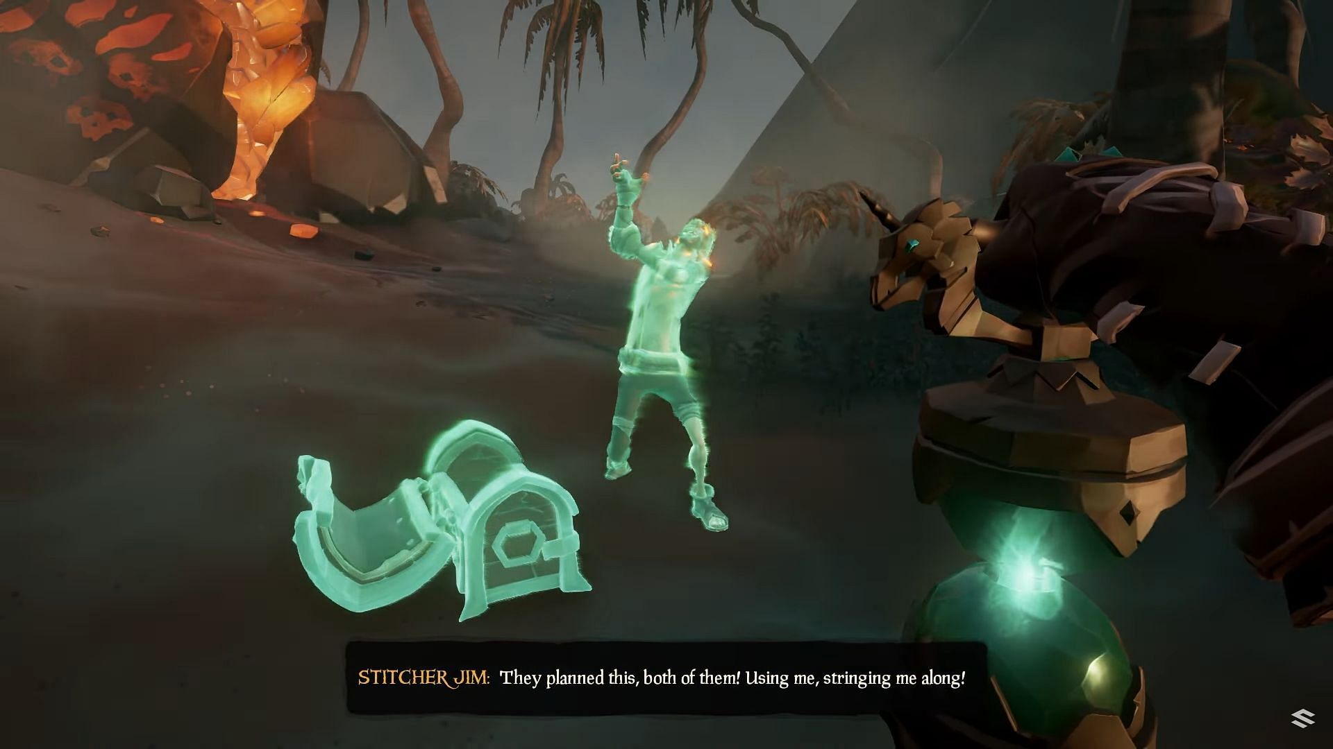 That hand is not going to be healing anytime soon (Image via YouTube/Syrekx)