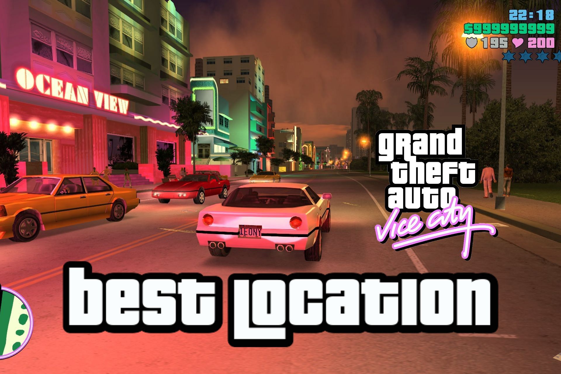 Which location in Vice City do GTA players consider to be the best? (Image via Rockstar Games)