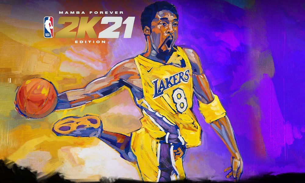 Kobe Bryant on the cover of NBA 2K21