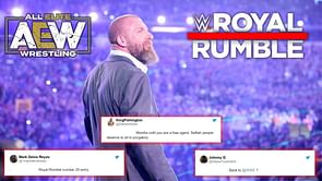"Royal Rumble number 20 entry" - Twitterverse explodes with wild predictions to top AEW star returning to WWE under Triple H after sharing a cryptic post