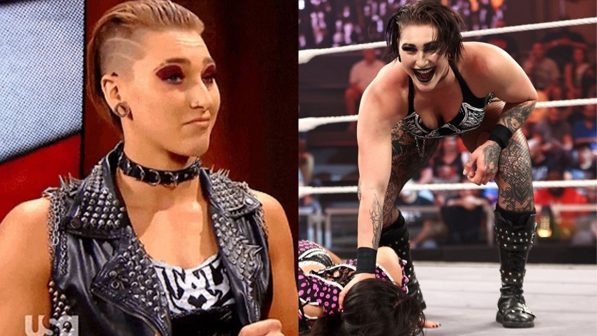 Rhea Ripley has reacted to a male star cosplaying her at a live event