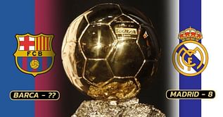 Top 5 teams with most Ballon d'Or wins in the 21st century